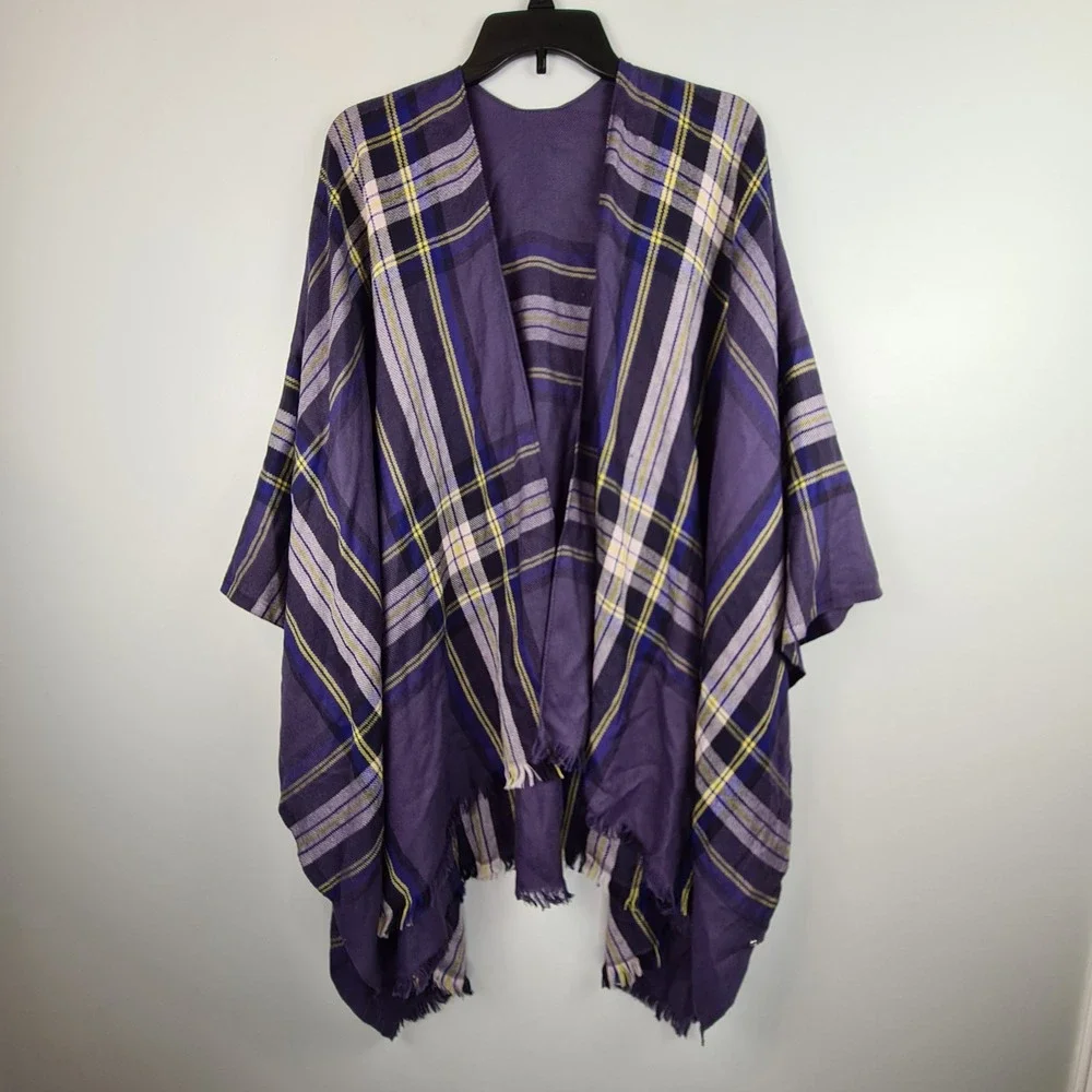 Lululemon Pranayama Scarf 100% Merino Wool‎ Nightfall Black Grape Pigment READ